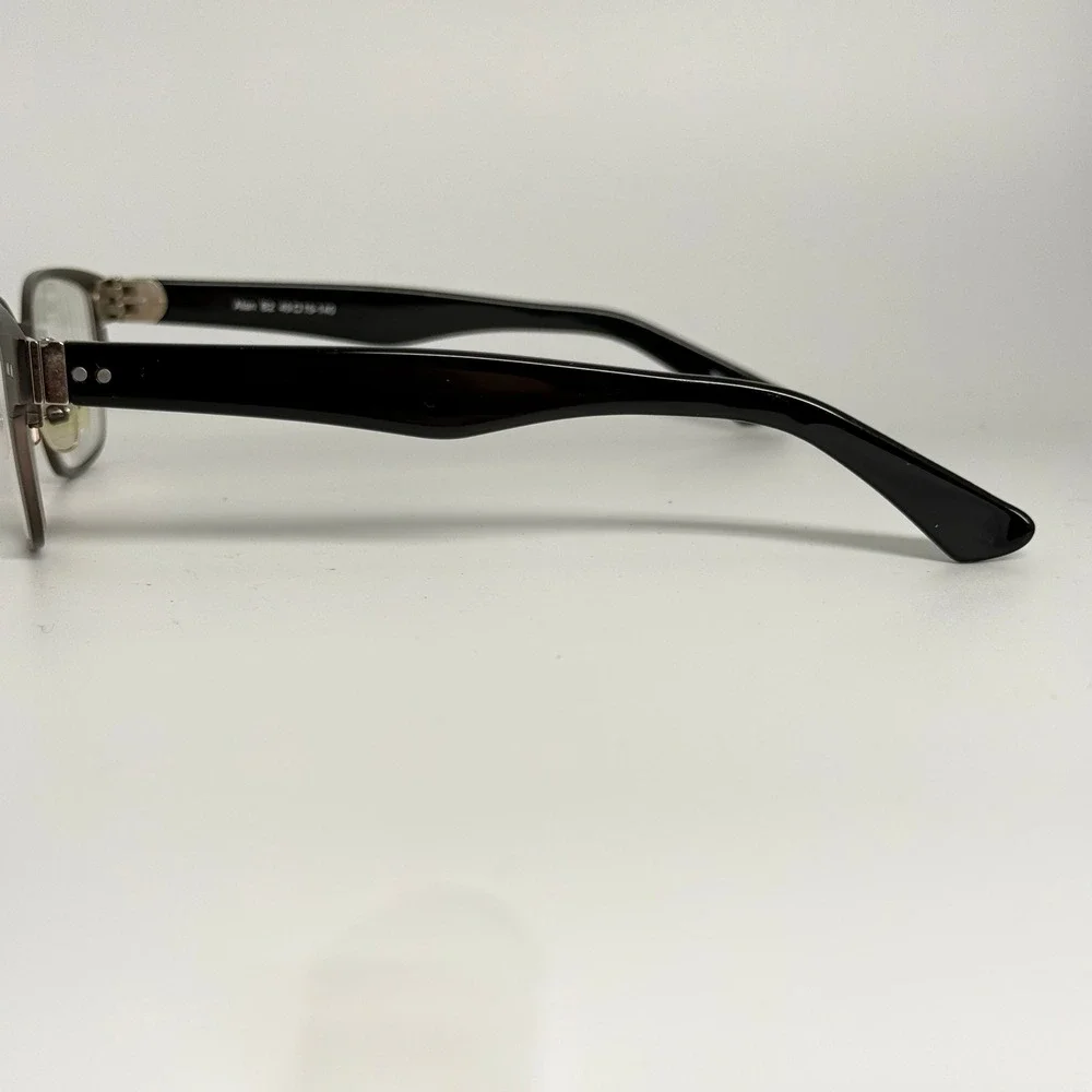 iota by‎ legre Alan B2 49-19-140 Brown Rectangular Eyeglasses Frames Mens Womens
